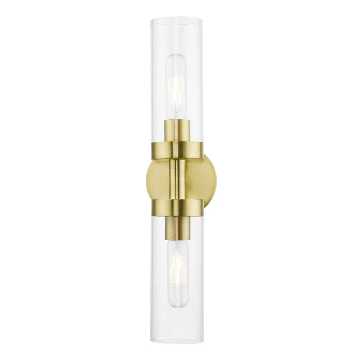 Livex Ludlow 16172-12 Wall Sconce Light - Satin Brass