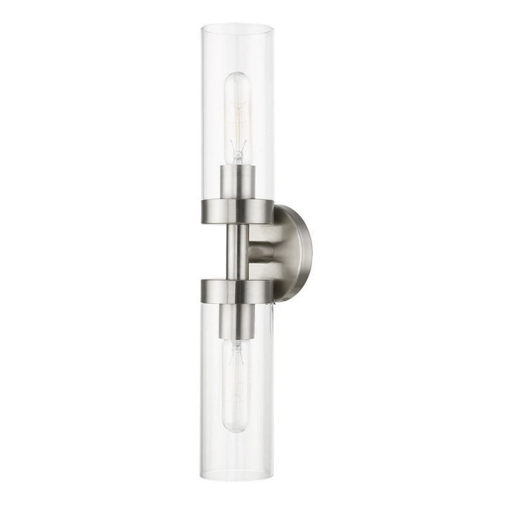 Livex Ludlow 16172-91 Wall Sconce Light - Brushed Nickel