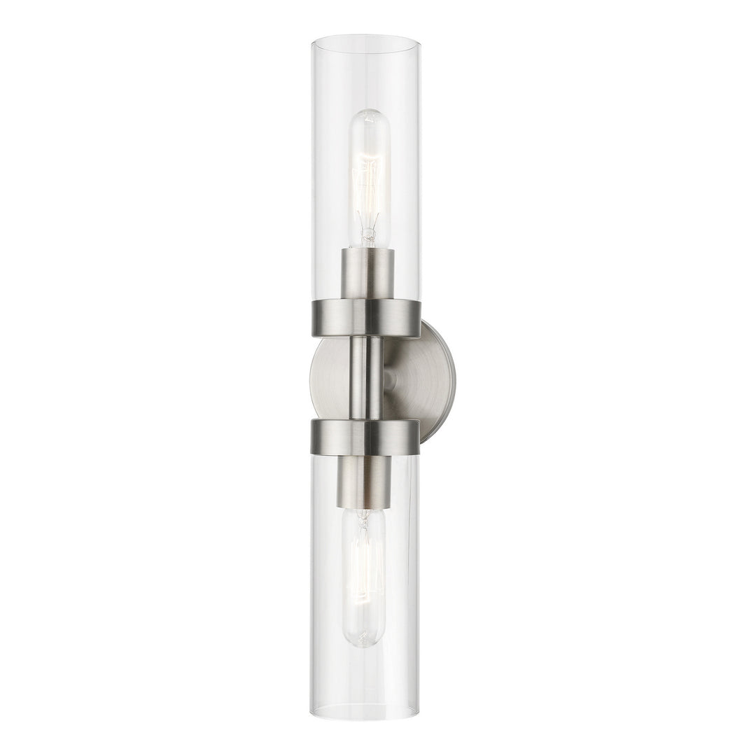 Livex Ludlow 16172-91 Wall Sconce Light - Brushed Nickel