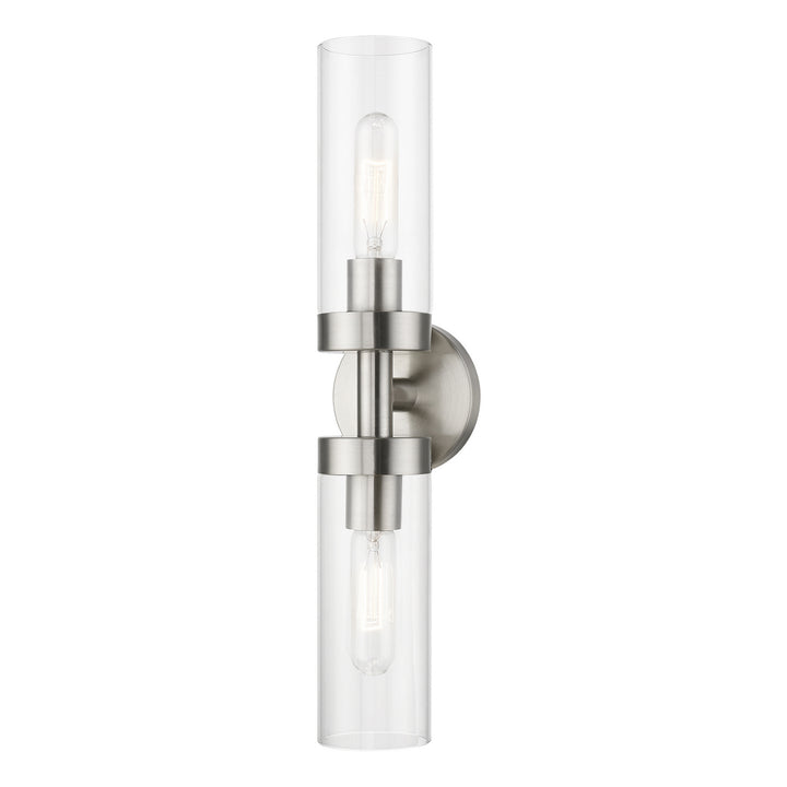 Livex Ludlow 16172-91 Wall Sconce Light - Brushed Nickel