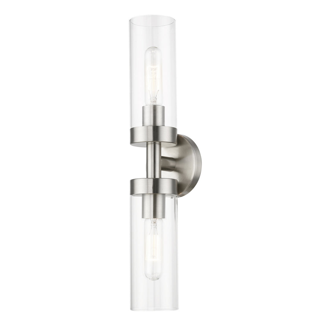 Livex Ludlow 16172-91 Wall Sconce Light - Brushed Nickel