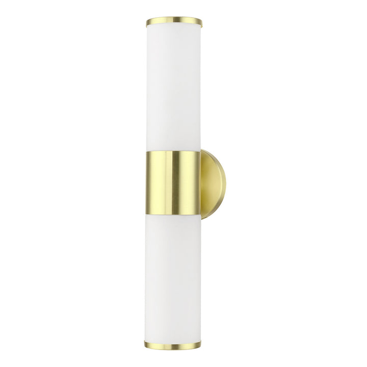 Livex Lindale 16562-12 Wall Sconce Light - Satin Brass