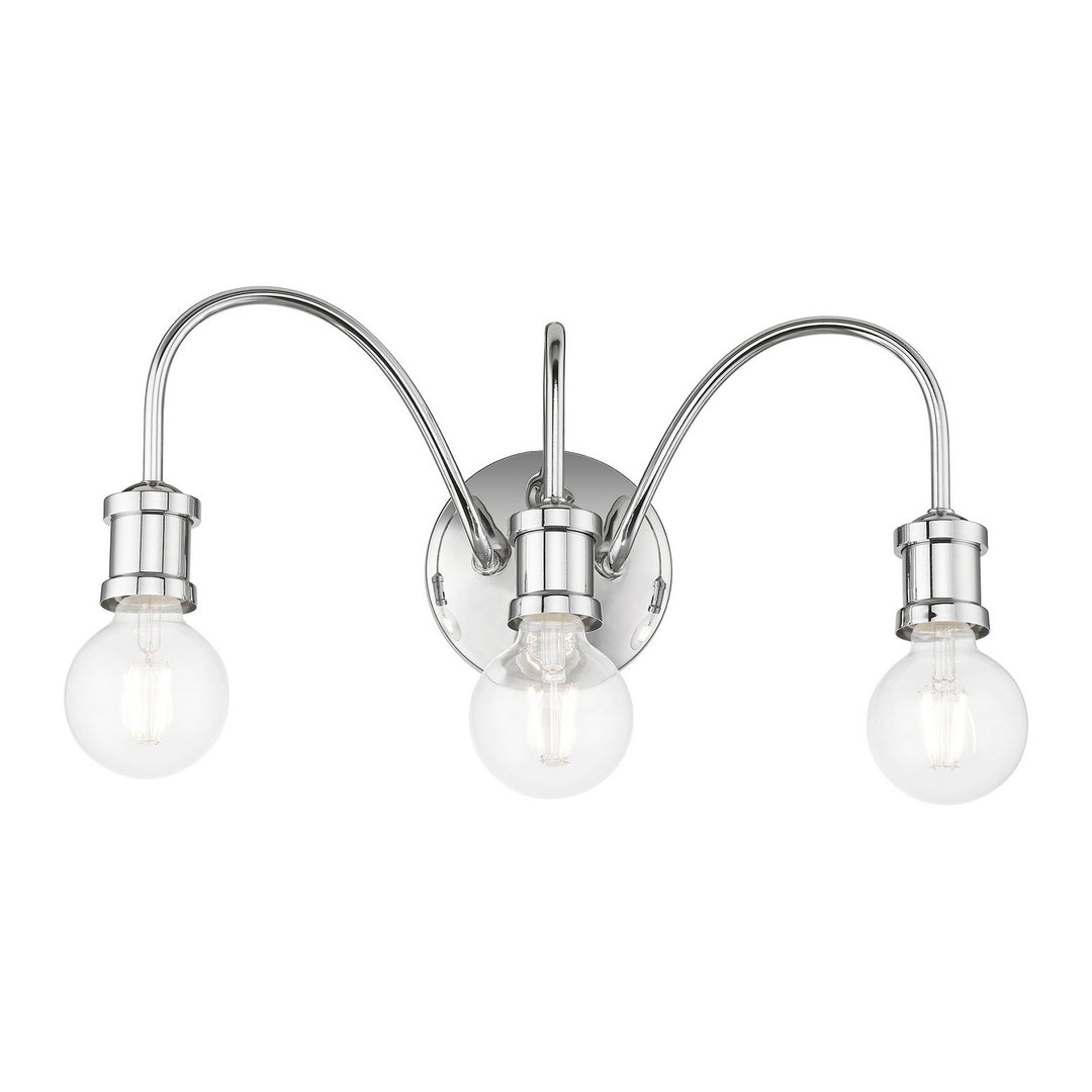 Livex Lansdale 16573-05 Bath Vanity Light 19 in. wide - Polished Chrome