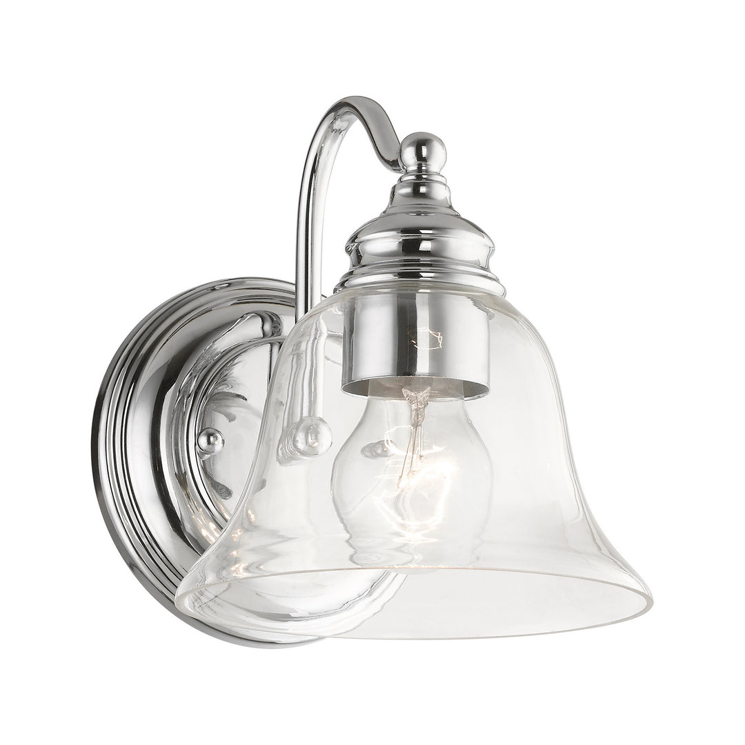 Livex Moreland 16931-05 Wall Sconce Light - Polished Chrome