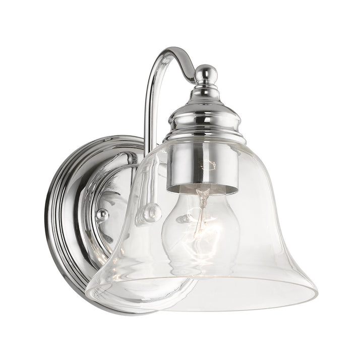 Livex Moreland 16931-05 Wall Sconce Light - Polished Chrome