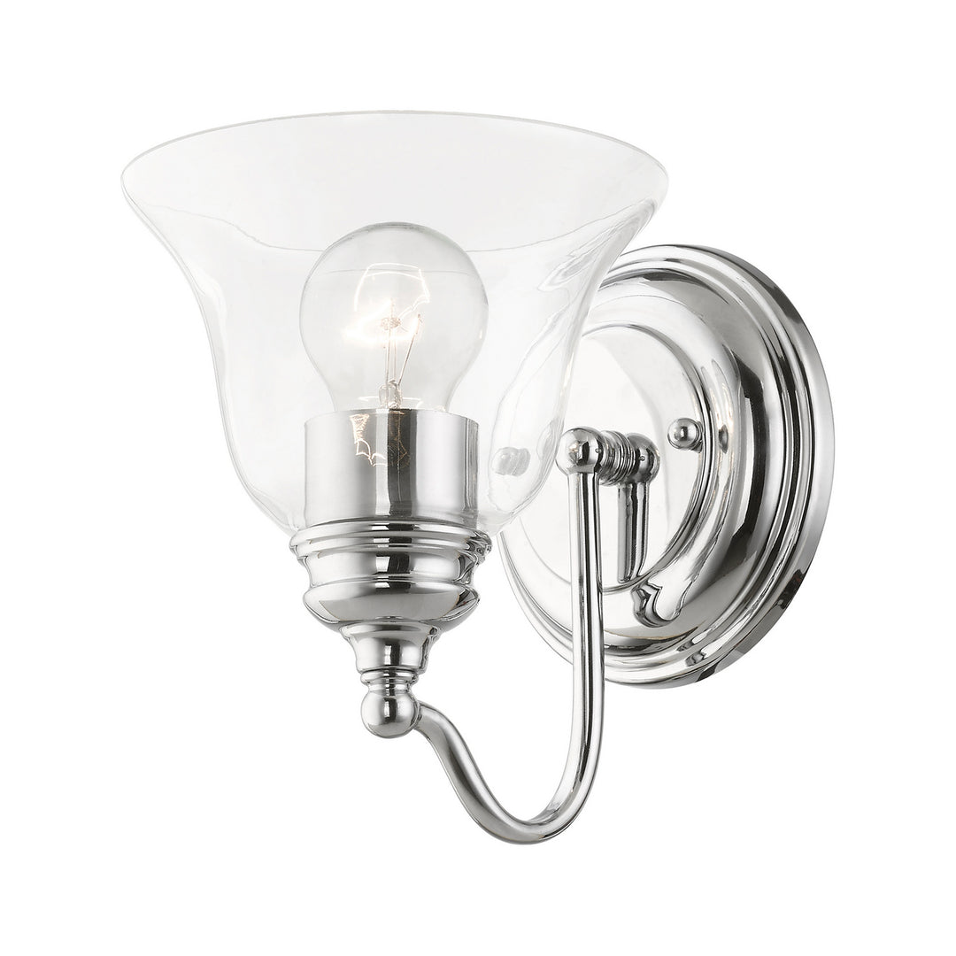 Livex Moreland 16931-05 Wall Sconce Light - Polished Chrome