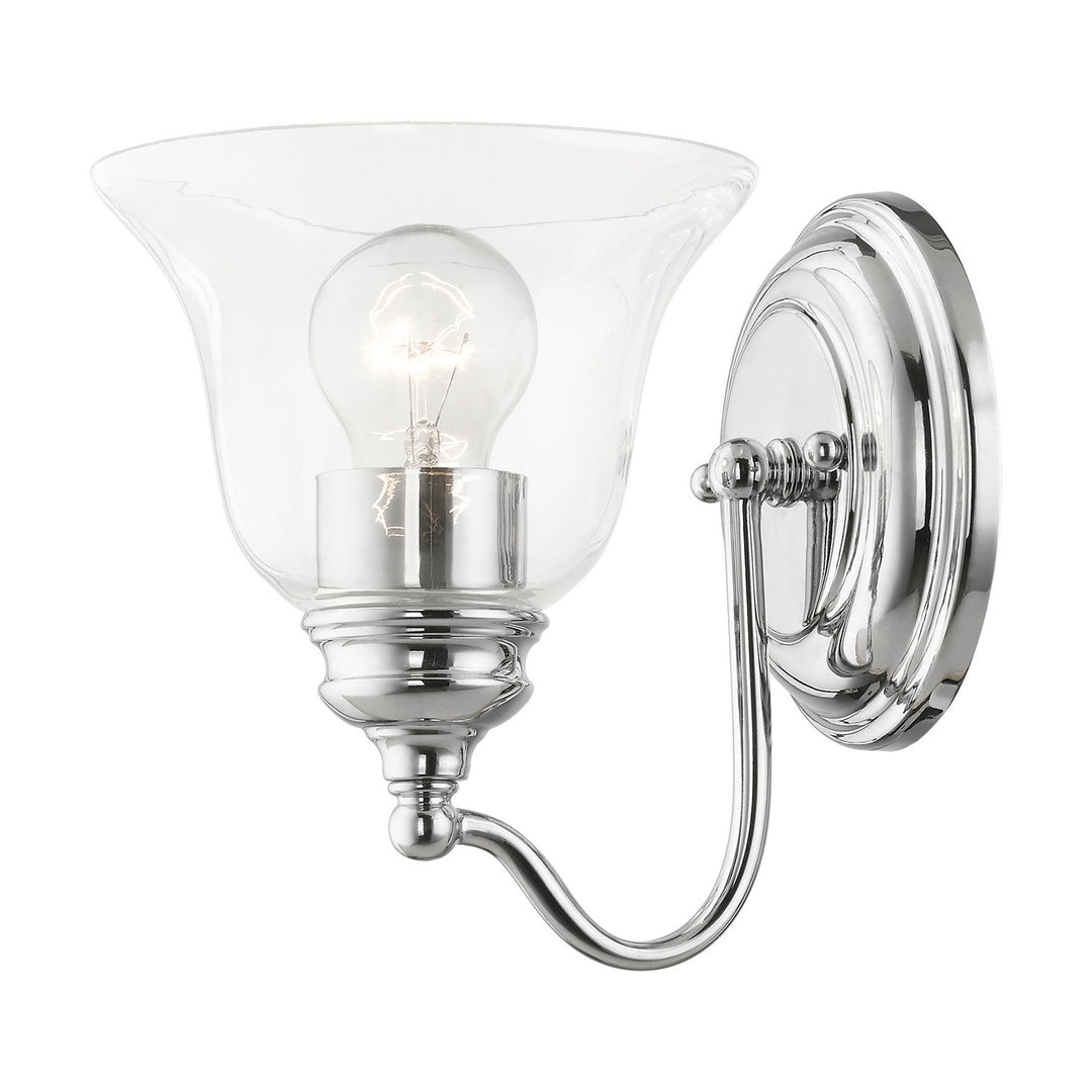 Livex Moreland 16931-05 Wall Sconce Light - Polished Chrome