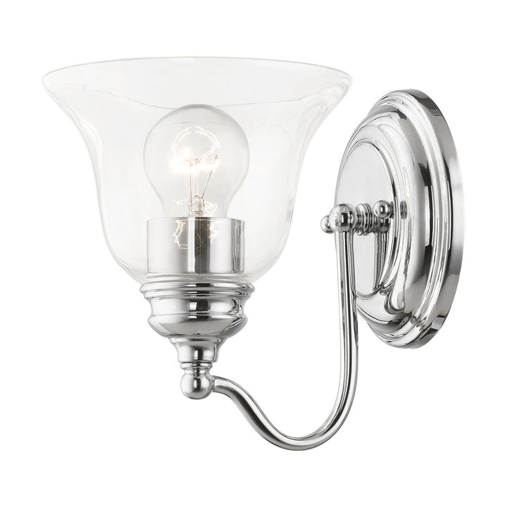 Livex Moreland 16931-05 Wall Sconce Light - Polished Chrome