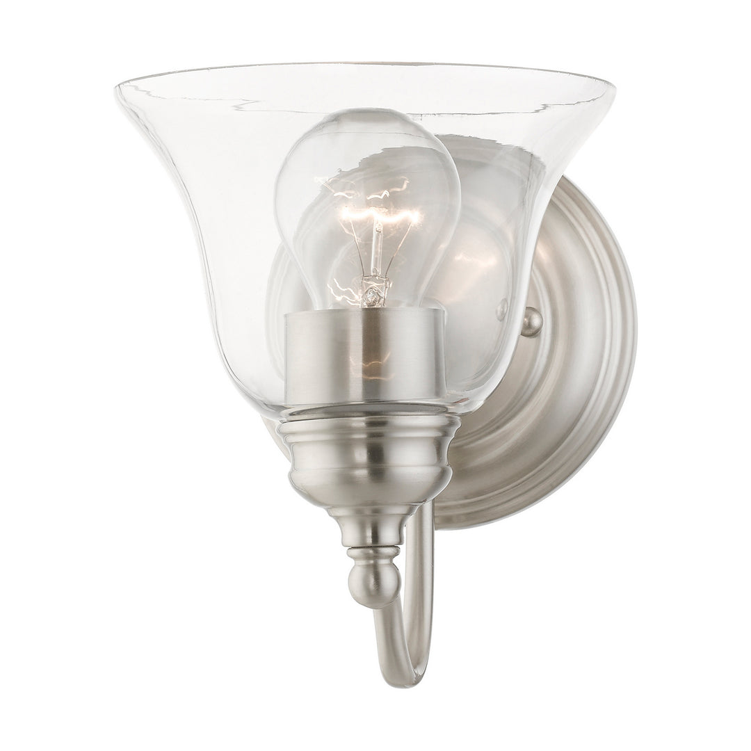 Livex Moreland 16931-91 Wall Sconce Light - Brushed Nickel