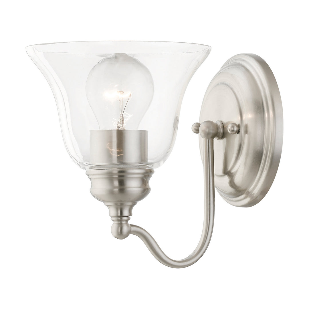 Livex Moreland 16931-91 Wall Sconce Light - Brushed Nickel