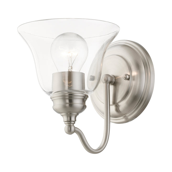 Livex Moreland 16931-91 Wall Sconce Light - Brushed Nickel