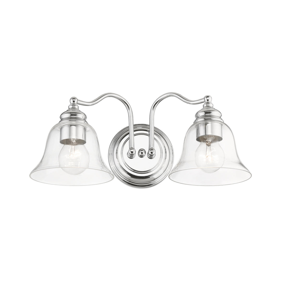 Livex Moreland 16932-05 Bath Vanity Light 16 in. wide - Polished Chrome