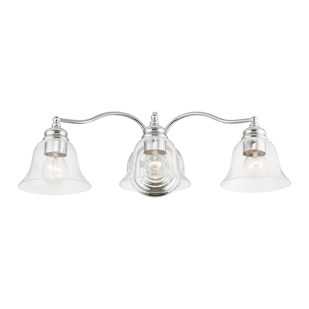 Livex Moreland 16933-05 Bath Vanity Light 24 in. wide - Polished Chrome