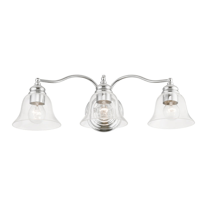 Livex Moreland 16933-05 Bath Vanity Light 24 in. wide - Polished Chrome