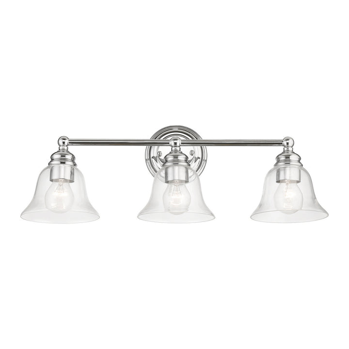 Livex Moreland 16943-05 Bath Vanity Light 24 in. wide - Polished Chrome