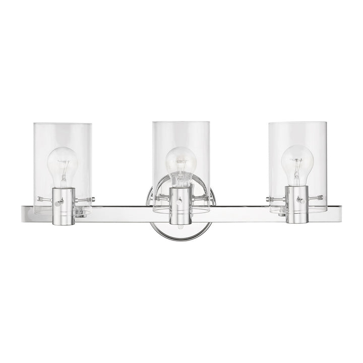 Livex Munich 17233-05 Bath Vanity Light 23 in. wide - Polished Chrome