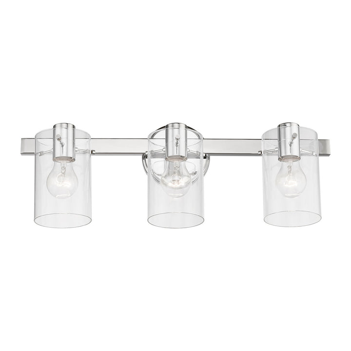 Livex Munich 17233-05 Bath Vanity Light 23 in. wide - Polished Chrome