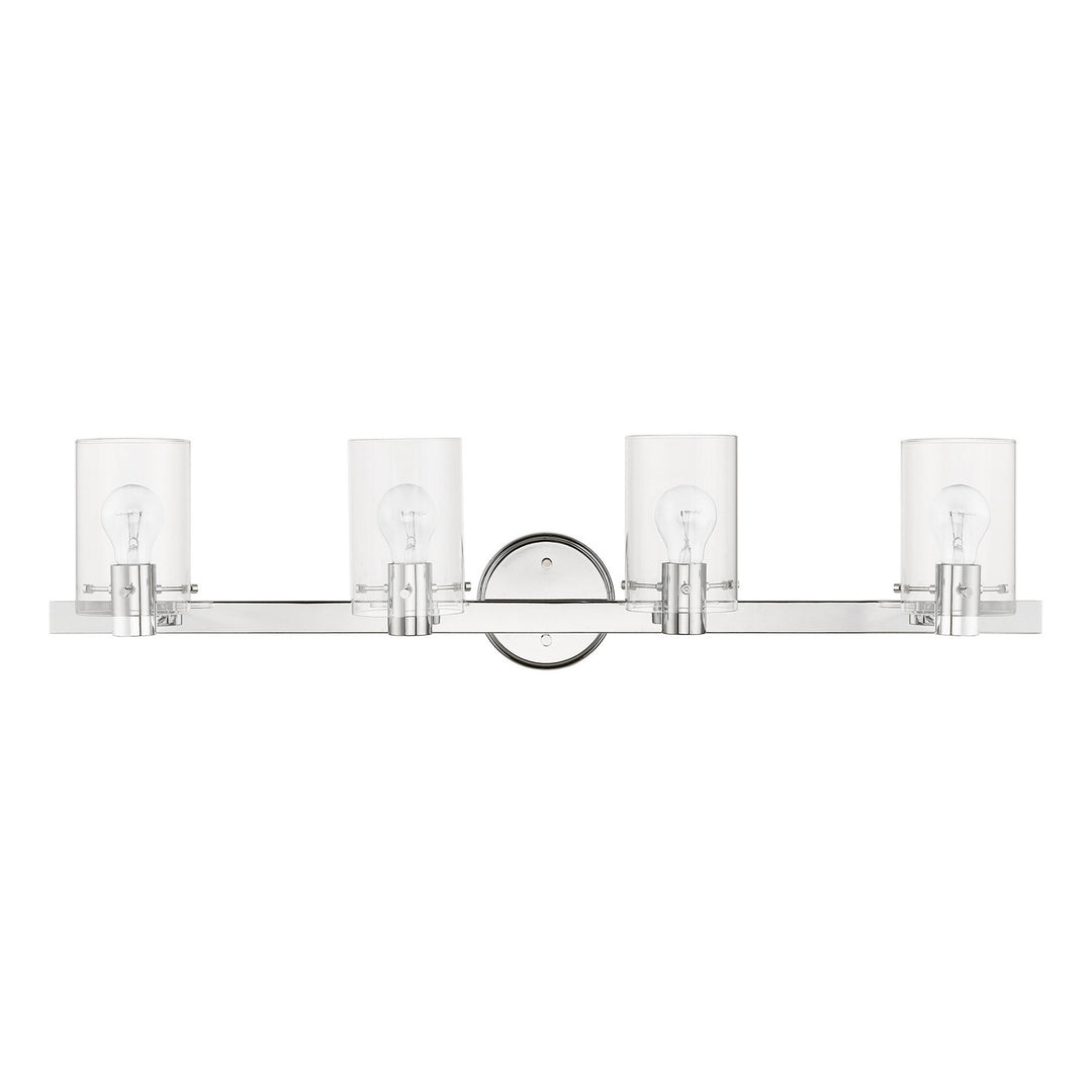 Livex Munich 17234-05 Bath Vanity Light 36 in. wide - Polished Chrome