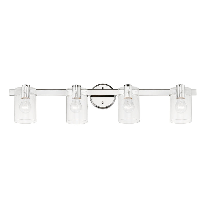 Livex Munich 17234-05 Bath Vanity Light 36 in. wide - Polished Chrome