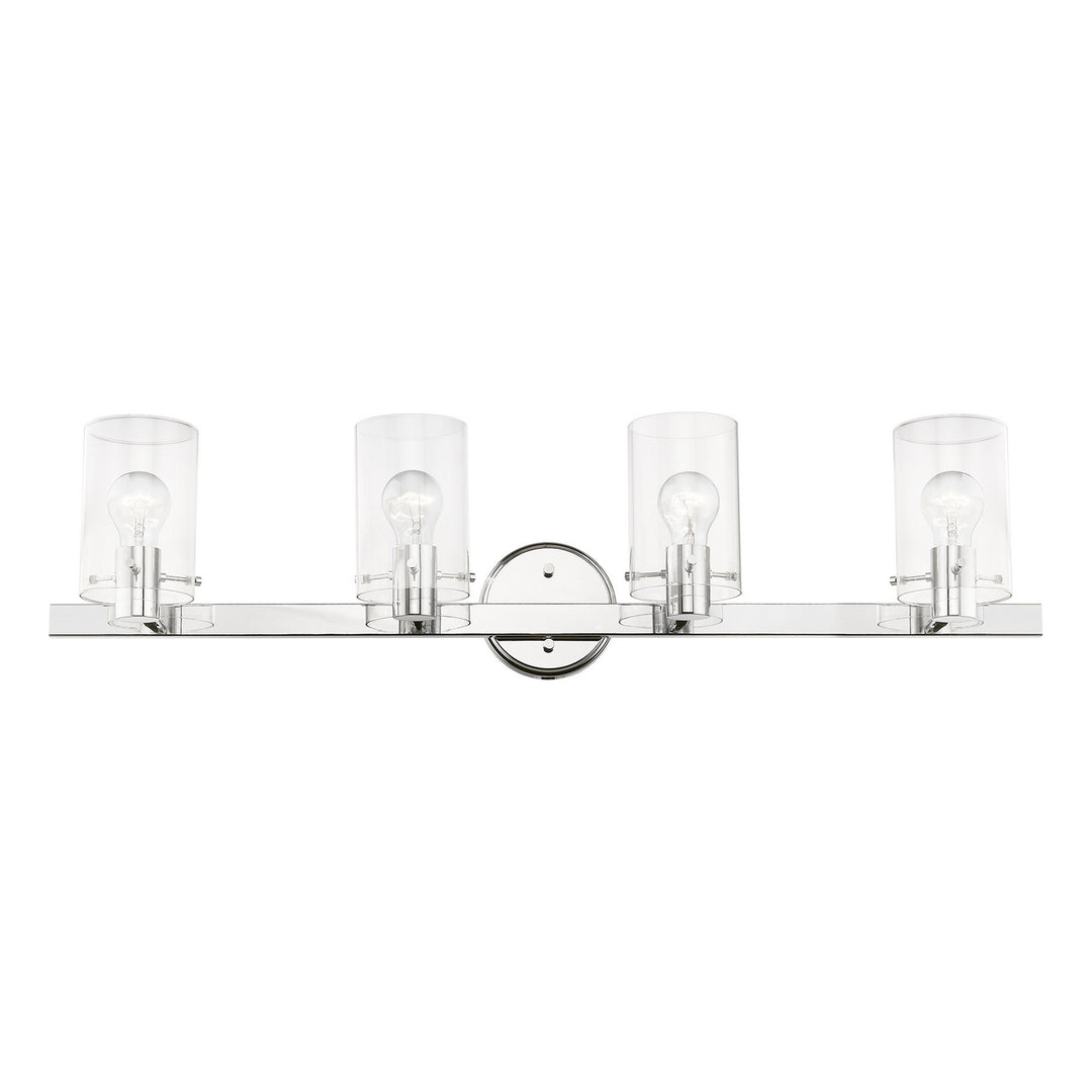 Livex Munich 17234-05 Bath Vanity Light 36 in. wide - Polished Chrome