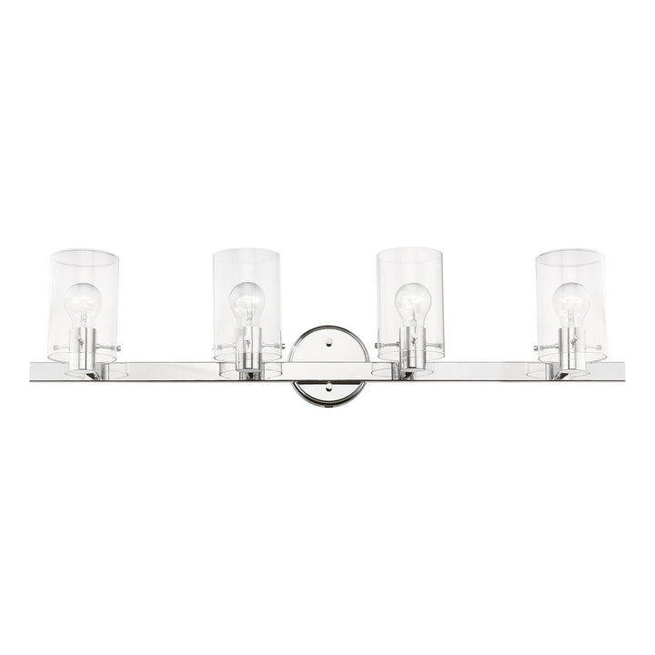 Livex Munich 17234-05 Bath Vanity Light 36 in. wide - Polished Chrome