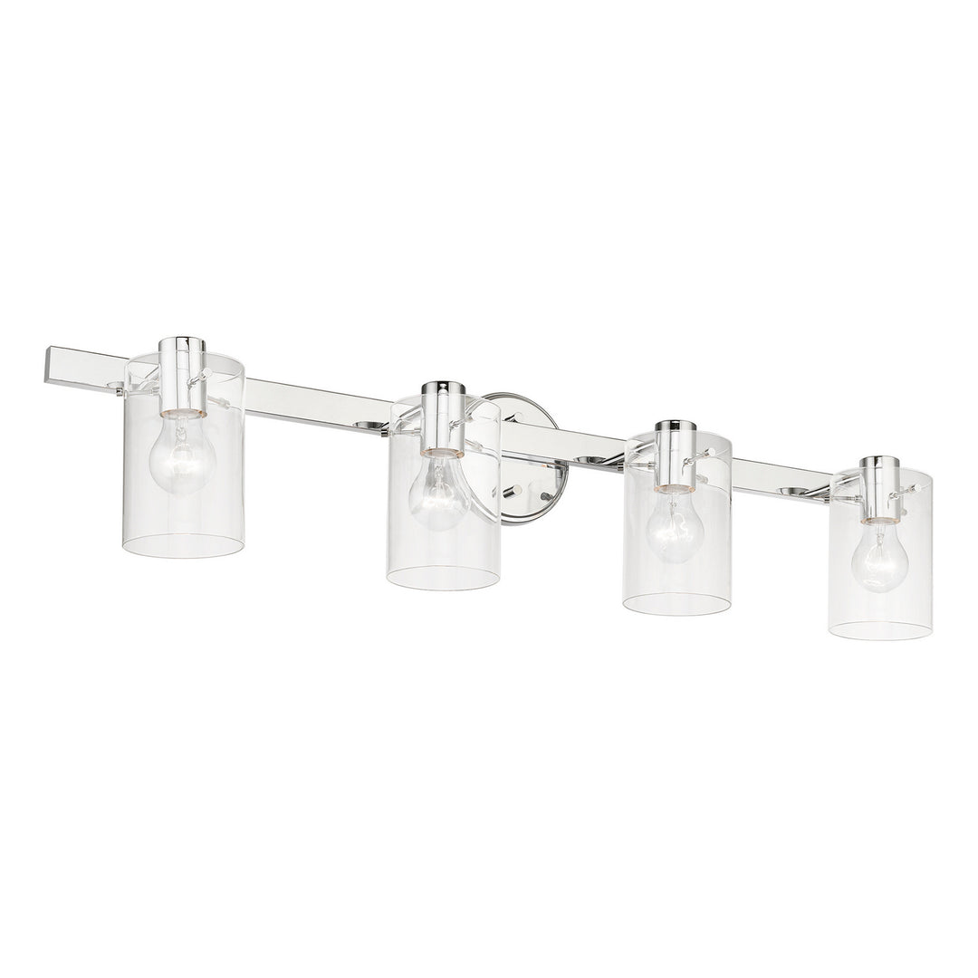 Livex Munich 17234-05 Bath Vanity Light 36 in. wide - Polished Chrome