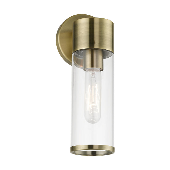 Livex Banca 17281-01 Wall Sconce Light - Antique Brass