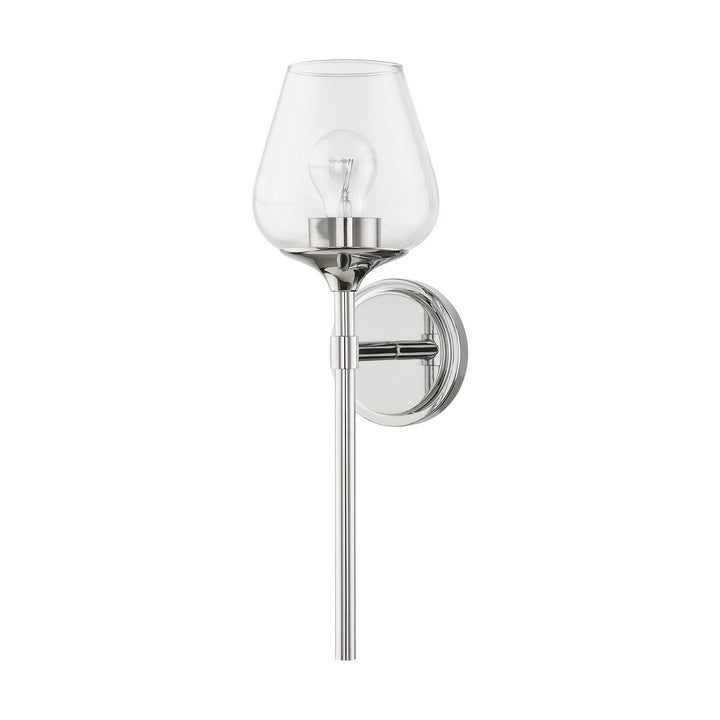 Livex Willow 17471-05 Wall Sconce Light - Polished Chrome