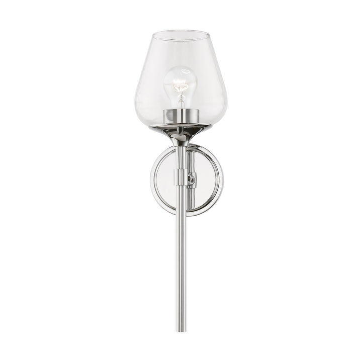 Livex Willow 17471-05 Wall Sconce Light - Polished Chrome