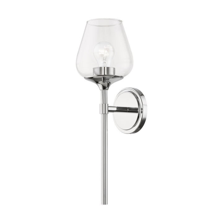Livex Willow 17471-05 Wall Sconce Light - Polished Chrome