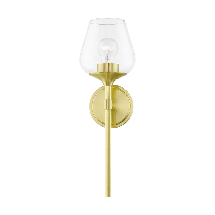 Livex Willow 17471-12 Wall Sconce Light - Satin Brass
