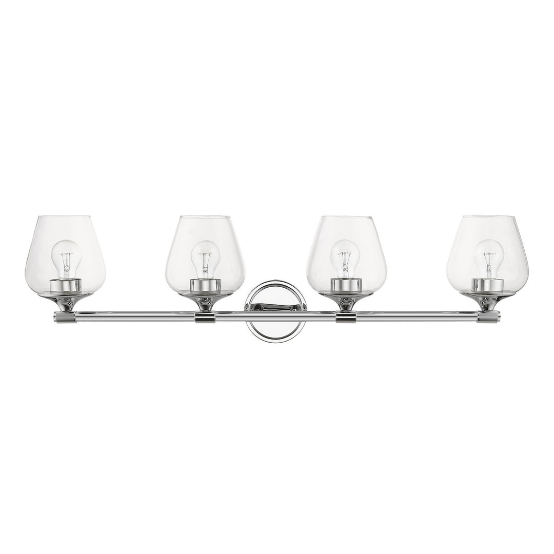 Livex Willow 17474-05 Bath Vanity Light 36 in. wide - Polished Chrome