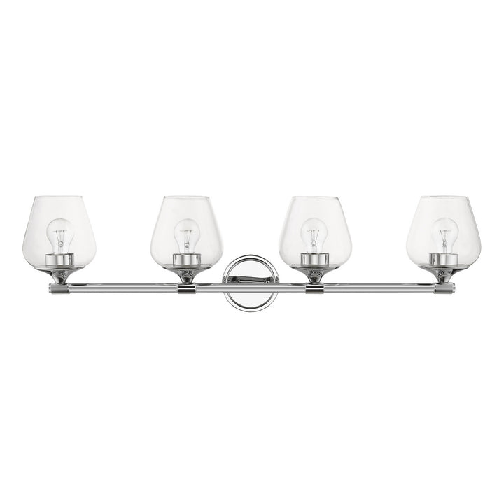 Livex Willow 17474-05 Bath Vanity Light 36 in. wide - Polished Chrome