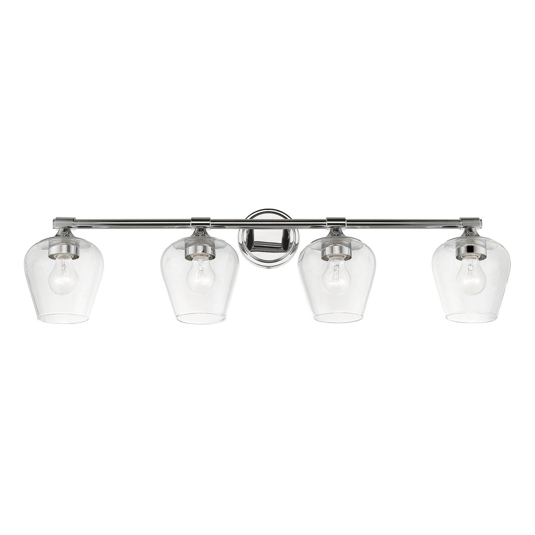 Livex Willow 17474-05 Bath Vanity Light 36 in. wide - Polished Chrome