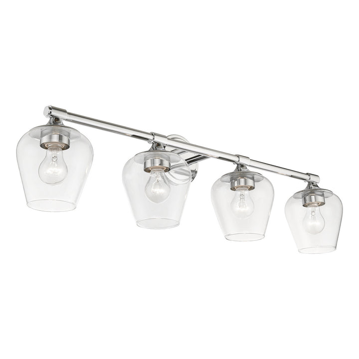 Livex Willow 17474-05 Bath Vanity Light 36 in. wide - Polished Chrome