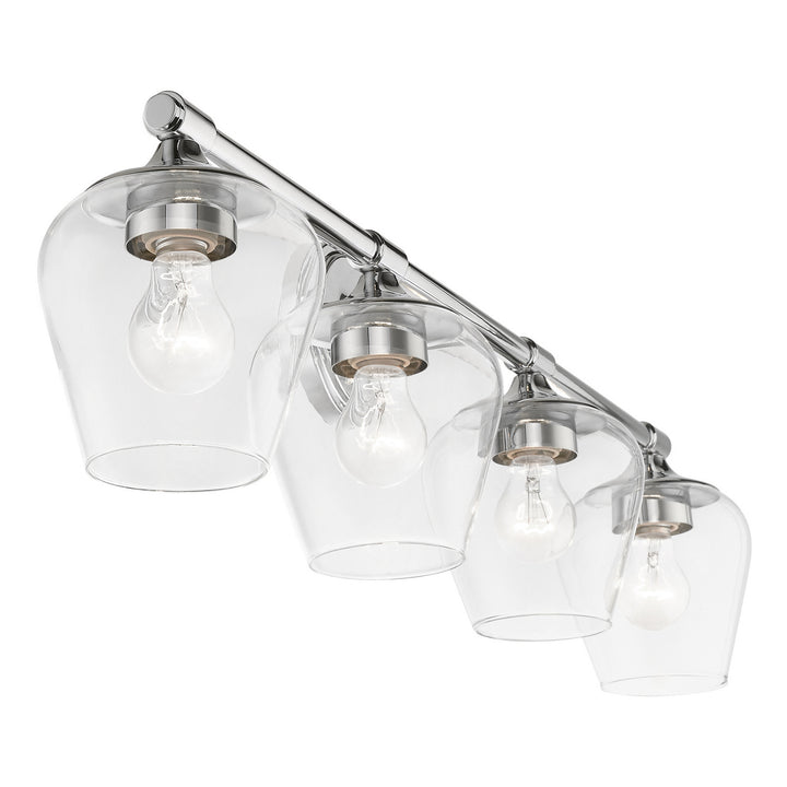 Livex Willow 17474-05 Bath Vanity Light 36 in. wide - Polished Chrome