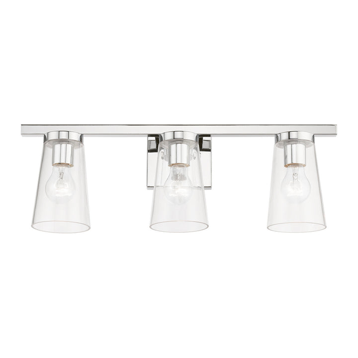 Livex Cityview 17623-05 Bath Vanity Light 23 in. wide - Polished Chrome