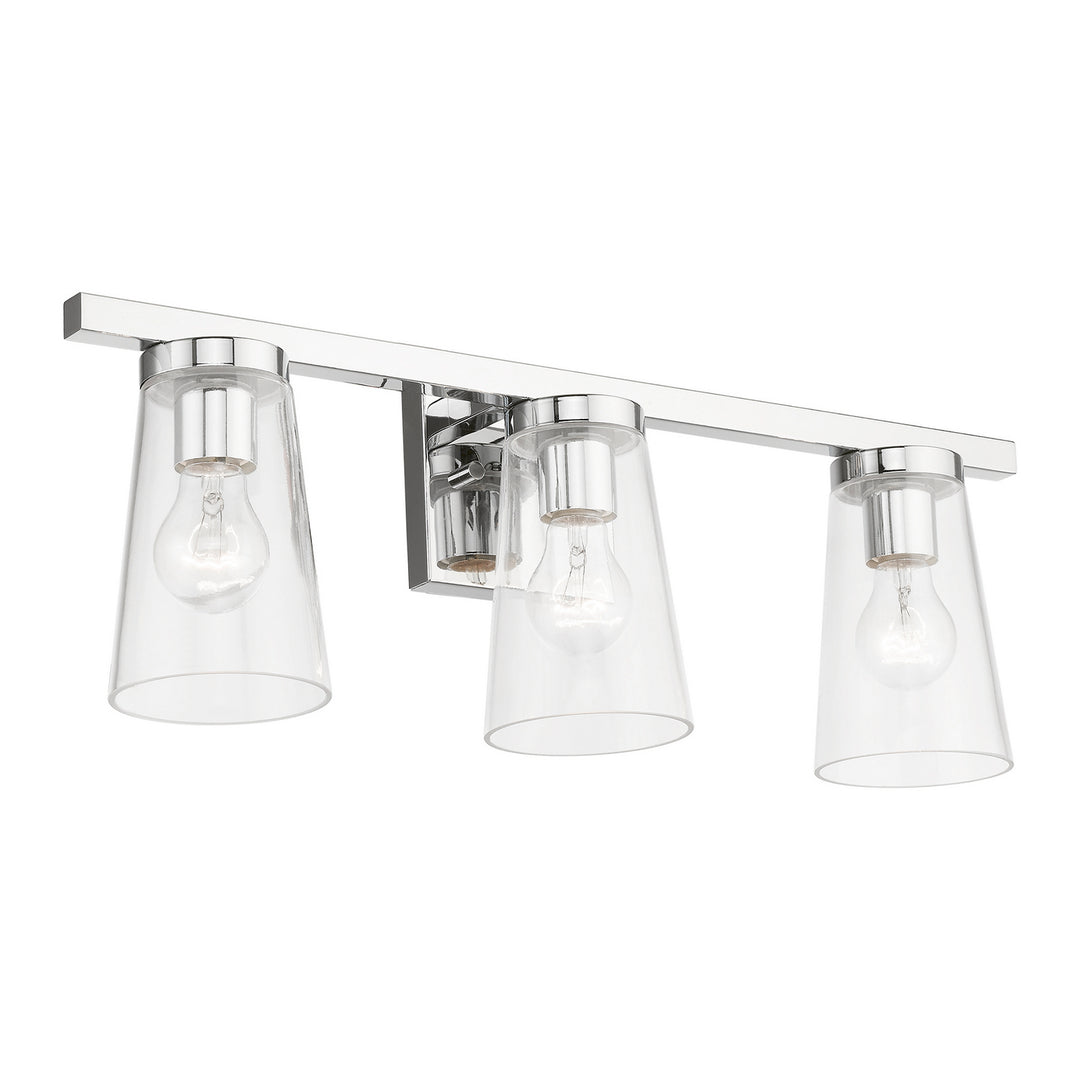 Livex Cityview 17623-05 Bath Vanity Light 23 in. wide - Polished Chrome