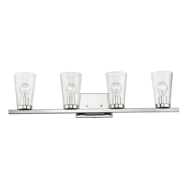 Livex Cityview 17624-05 Bath Vanity Light 32 in. wide - Polished Chrome