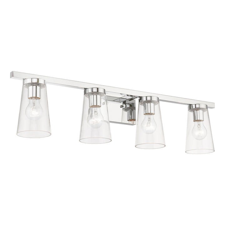 Livex Cityview 17624-05 Bath Vanity Light 32 in. wide - Polished Chrome