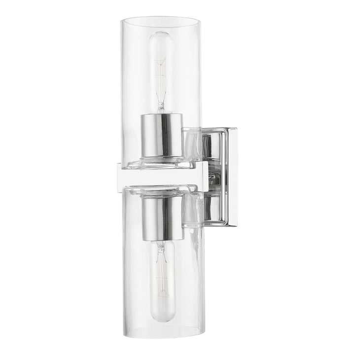 Livex Clarion 18032-05 Wall Sconce Light - Polished Chrome