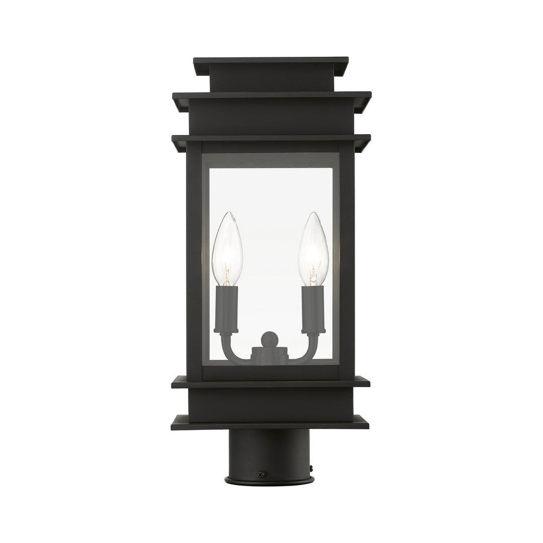 Livex Lighting 2015-04  Princeton Outdoor Black