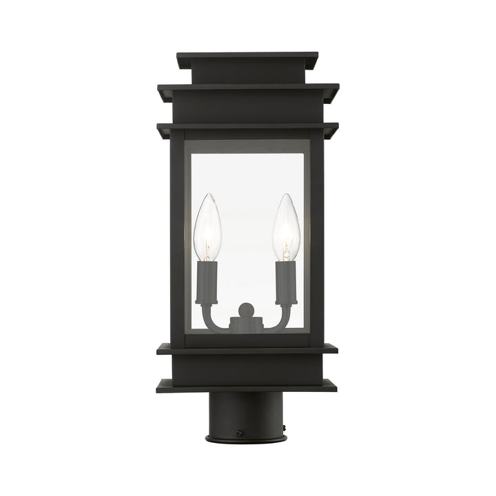 Livex Lighting 2015-04  Princeton Outdoor Black