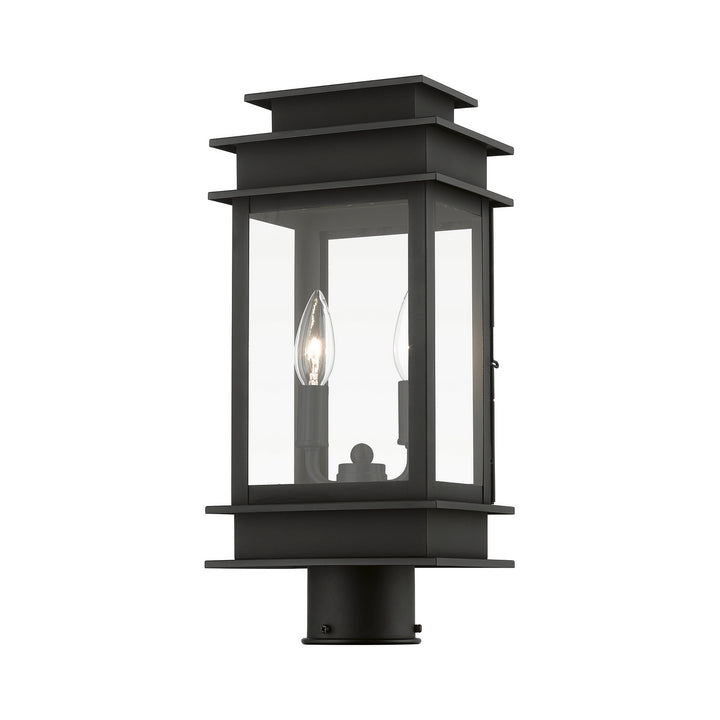 Livex Lighting 2015-04  Princeton Outdoor Black