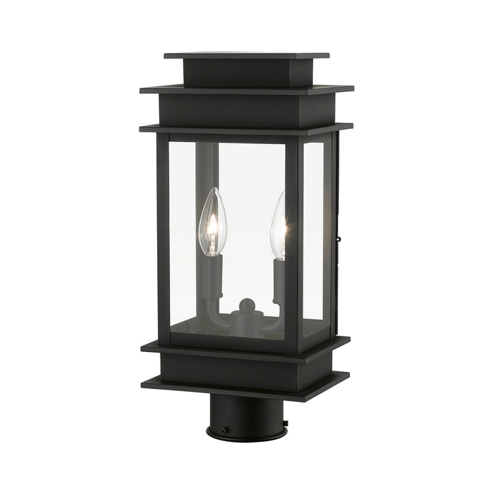 Livex Lighting 2015-04  Princeton Outdoor Black