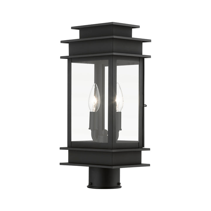 Livex Lighting 2015-04  Princeton Outdoor Black