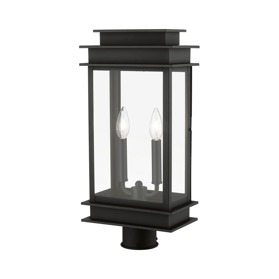 Livex Lighting 2017-04  Princeton Outdoor Black