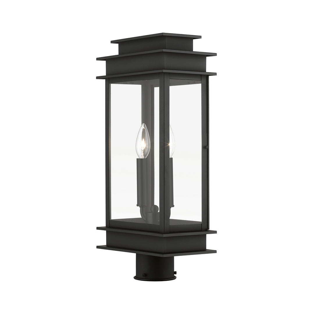 Livex Lighting 2017-04  Princeton Outdoor Black