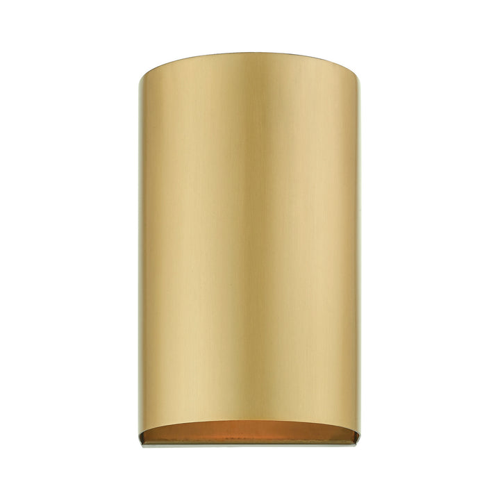 Livex Lighting 22061-32 Modern Bond Outdoor Satin Gold