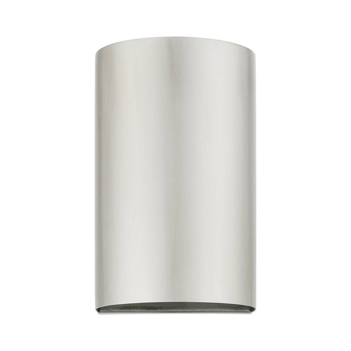 Livex Lighting 22061-91 Modern Bond Outdoor Brushed Nickel